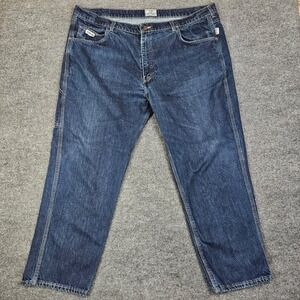 Tyndale FR Flame Resistant Jeans 46x30 CAT 2 Dark Wash Workwear Utility‎ READ